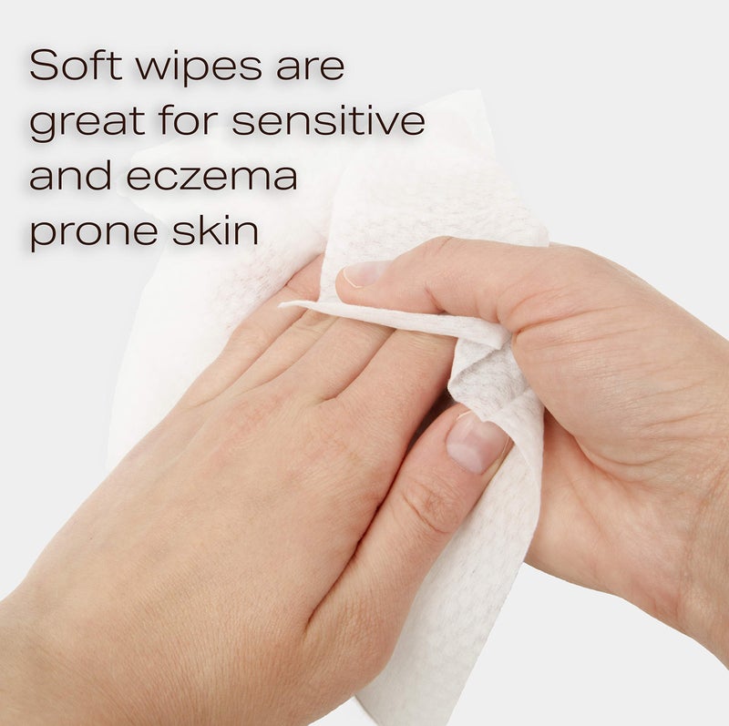 MD MOMS Baby Wipes by MD Moms - Sensitive Eczema Approved Hypoallergenic Cleansing Towelettes for Sensitive Skin (12 ct Travel Pouch) - Image 5